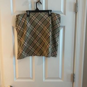 Plaid skirt